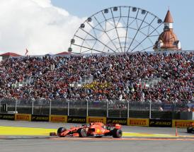 Ferrari beim Russland Grand-Prix.