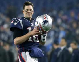 The G.O.A.T himself: Tom Brady.