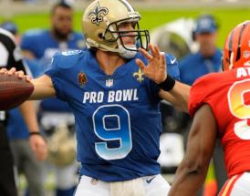 Nach dem frühen Playoff-Aus bleibt Drew Brees wieder einmal nur der Pro Bowl. 