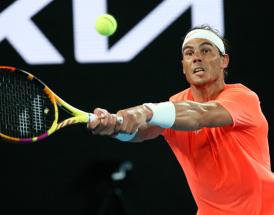 Rafael Nadal in seinem Element. 