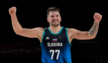 Luka Doncic bei Olympia.