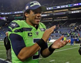 Russell Wilson will mit seinen Seahwaks in die Playoffs