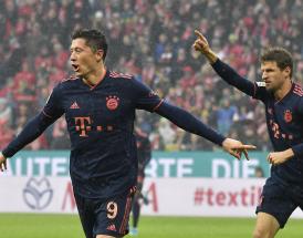 Robert Lewandowski und Thomas Müller