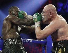 Tyson Fury rang Anfang diesen Jahres Deontay Wilder zu Boden.
