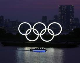 Die fünf Olympischen Ringe