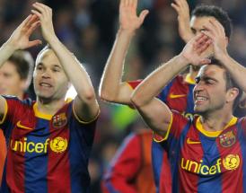 Iniesta und Xavi