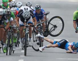 Tour de France Sturz