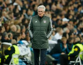 Jupp Heynckes als Trainer.