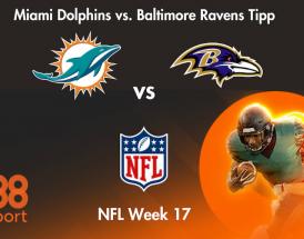 Miami Dolphins vs Baltimore Ravens Tipp