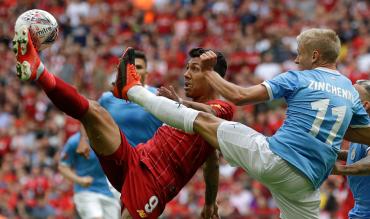 Topspiel in der englischen Premier League: Liverpool empfängt Manchester City.