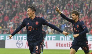 Robert Lewandowski und Thomas Müller
