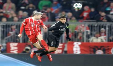 Robert Lewandowski und Thiago Silva