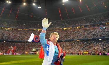 Kahn bei seinem Abschiedsspiel