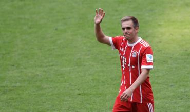 Philipp Lahm im Trikot des FC Bayern München 2017. 