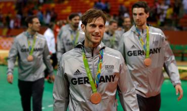 Gensheimer bei Olympia 2016.