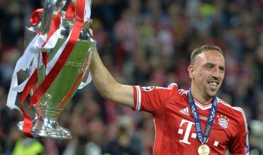 Ribéry mit Champions-League-Pokal 2013
