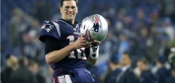 The G.O.A.T himself: Tom Brady.