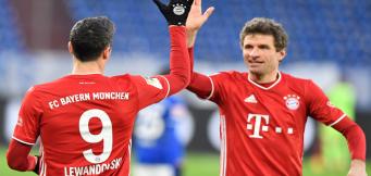 Thomas Müller und Robert Lewandowski