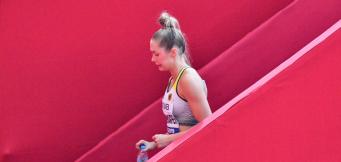 Gina Lückenkemper bei einem Wettkampf