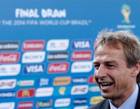 Jürgen Klinsmann als US-Trainer 2014. 