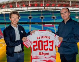 Neue Partnerschaft zwischen RB Leipzig und 888sport