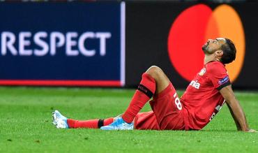 Karim Bellarabi kann den schlechten Start in die Champions League nicht fassen.
