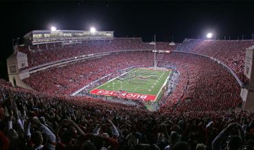 Das Ohio Stadium gehört zu den größten Stadien der Welt.