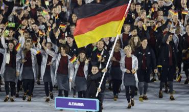 Team Deutschland in Rio.