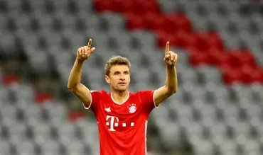 Thomas Müller im Trikot der Bayern